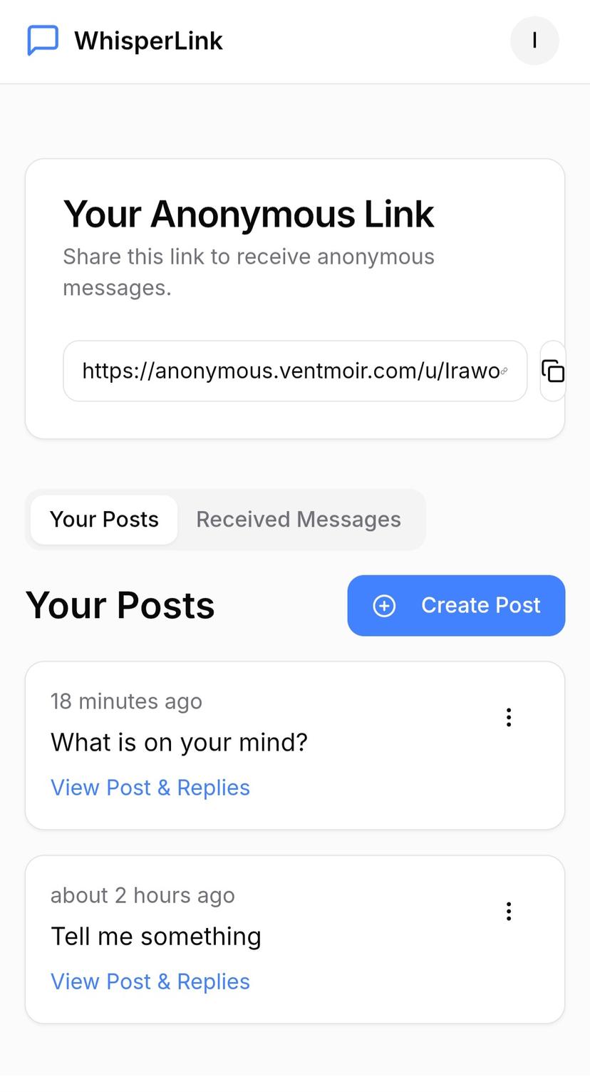 Viewing a post with replies